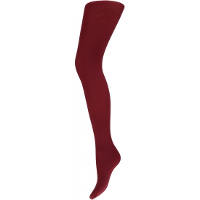 Carnaval verkleed dames panty 60 denier   bordeauw rood   microfiber