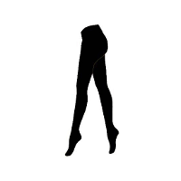 Carnaval verkleed dames panty 60 denier   zwart   microfiber