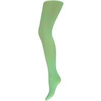 Carnaval verkleed panty voor dames   fluor groen   60 denier   microfibre   kousen