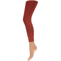 Donker rode legging 200 denier voor dames