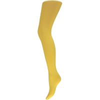 Gele dames panty 60 denier