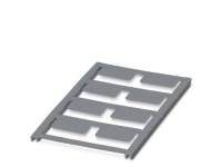 Apparaatmarkering Montagemethode: Plakken Markeringsvlak: 27 X 12.50 Mm Geschikt Voor Serie Universeel Gebruik Zilver Phoenix Contact Uc Emlp (27x12,5) Sr