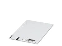 Apparaatmarkering Montagemethode: Vastklemmen Markeringsvlak: 27 X 15 Mm Geschikt Voor Serie Frames Wit Phoenix Contact Us Emp (27x15) 0828777 Aantal