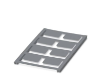 Apparaatmarkering Montagemethode: Vastklemmen Markeringsvlak: 27 X 15 Mm Geschikt Voor Serie Frames Zilver Phoenix Contact Uc Emp (27x15) Sr 0825441 Aantal