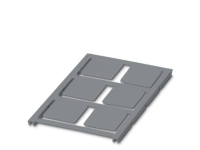 Apparaatmarkering Montagemethode: Vastklemmen Markeringsvlak: 27 X 27 Mm Geschikt Voor Serie Frames Zilver Phoenix Contact Uc Emp (27x27) Sr 0825453 Aantal
