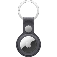Apple FineWoven AirTag sleutelhanger   Zwart hoesje
