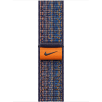Apple Geweven sportbandje van Nike   Game Royal/oranje 41mm armband