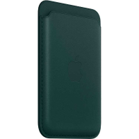 Apple Leren kaarthouder met MagSafe voor iPhone   Bosgroen sleeve
