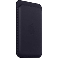 Apple Leren kaarthouder met MagSafe voor iPhone   Inkt sleeve