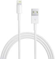 Apple MD818ZM/A B USB kabel B grade (nieuwstaat, beschadigde/ontbrekende verpakking) USB 2.0 USB A stekker, Apple Lightning stekker 1.00 M Wit
