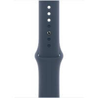 Apple Sportbandje 45mm Storm Blue armband M/L