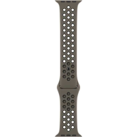 Apple Sportbandje van Nike   Olive Grey/zwart (41 mm)