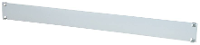Apranet 26510077 19 inch Afdekking voor patchkast 1 HE Grijs wit (RAL 7035)
