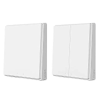 Aqara D1 Slimme Zigbe wandgemonteerde schakelaar Intelligent draadloze sleutel lichtknop Afstandsbediening Schakelaar On