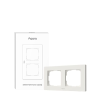 Aqara Switch Frame H2 EU 2 gang afdekking