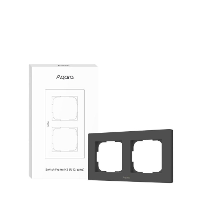 Aqara Switch Frame H2 EU 2 gang frontje