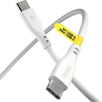 Aqiila AQCBPBIC1SI812 USB kabel USB 2.0 USB C stekker 1.00 M Wit
