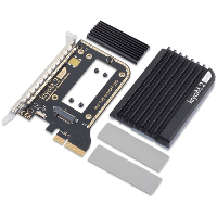 Aquacomputer kryoM.2 Evo PCIe 3.0 X4 Adapter voor M.2 NGFF PCIe SSD, M key passieve heatsink