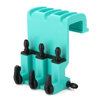 Aquarium Three Way Air Valve For Fish Tank Green