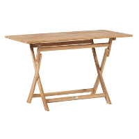 Exotan klaptafel   teakhout   120x70x75 cm   Leen Bakker
