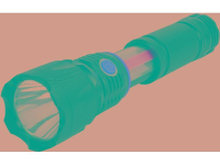 Arcas 3in1 LED Zaklamp werkt op batterijen 350 lm 238 g