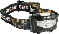 Arcas 7 Modi 5W Hoofdlamp LED werkt op batterijen 160 lm