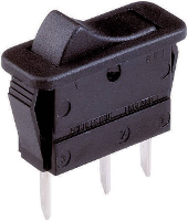 Arcolectric (Bulgin Ltd.) C 1511 VB AAA Wipschakelaar C 1511 VB AAA 250 V/AC 16 A 1x aan/(aan) Moment 1 stuk(s)