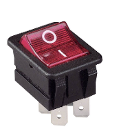 Arcolectric (Bulgin Ltd.) C1353VBNAB Wipschakelaar C1353VBNAB 230 V/AC 16 A 2x uit/aan Continu 1 stuk(s)