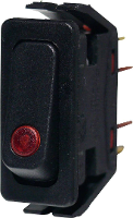 Arcolectric (Bulgin Ltd.) C6003PLNAA Wipschakelaar C6003PLNAA 250 V/AC 16 A 1x aan/uit Continu 1 stuk(s)