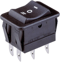 Arcolectric (Bulgin Ltd.) H1570 VB AAA Wipschakelaar H1570 VB AAA 250 V/AC 16 A 2x aan/uit/aan Continu/0/continu 1 stuk(s)