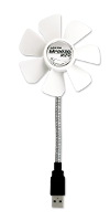 Arctic Breeze Mobile USB ventilator (b x h x d) 86 x 205 x 22 mm