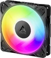 Arctic ACFAN00309A PC ventilator Zwart Incl. LED verlichting