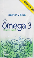Arctic Blue Omega 3 Algenolie Softgel