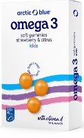 Arctic Blue Omega 3 Soft Gummies Kids   Strawberry Citrus
