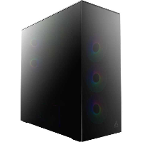 ARCTIC Xtender (Mirror Black) midi tower behuizing