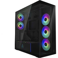 ARCTIC Xtender VG (Mirror Black) midi tower behuizing