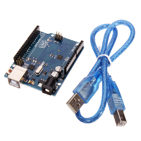 Arduino Compatible Smd Uno R3 Avrmega328p Pu Development Board Controller With Usb Cable