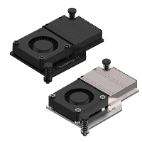 Argon THRML 30mm Actieve Koeler voor Raspberry Pi 5 8000RPM Actieve Koeling PWM Ventilator Passieve Koeling Aluminium Vi