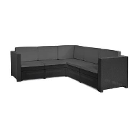 Keter coffee corner tafel Provence   grijs   77x57x42 cm