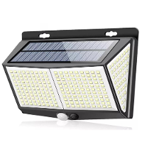 ARILUX 468LED Solar Light Zonlicht Waterdicht Straat Buitenwandlamp PIR Bewegingssensor Nachtbeveiliging Outdoor Tuinver
