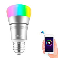 Arilux® E27 11w Rgbw Wifi Timing App Control Led Smart Light Bulb Work With Amazon Alexa Ac85 265v
