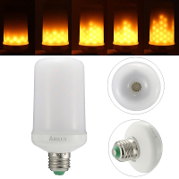 Arilux® E27 4w Smd2835 1595k Two Modes Warm White 99leds Flicker Flame Corn Light Bulb Ac85 265v