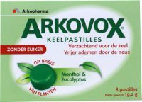Arkovox Menthol & Eucalyptus Pastilles