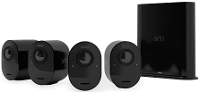 ARLO Ultra 2 Spotlight 4cam Kit black VMS5440B 200EUS IP Bewakingsset WiFi Met 4 cameras 3840 x 2160 Pixel