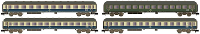 Arnold HN4315 N 4 delige set interzonentrein van de DB