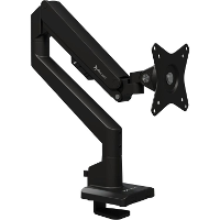 Arozzi Alzare Neo   Gas Spring Monitor Arm   Black monitorarm