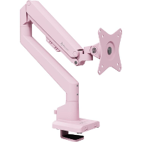 Arozzi Alzare Neo   Gas Spring Monitor Arm   Pink monitorarm