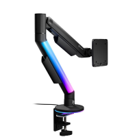 Arozzi Alzare RGB   Gas Spring Monitor Arm monitorarm