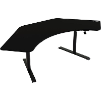 Arozzi Arena Angelo   Pure Black gaming desk