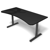 Arozzi Arena Gaming Desk   Gunmetal